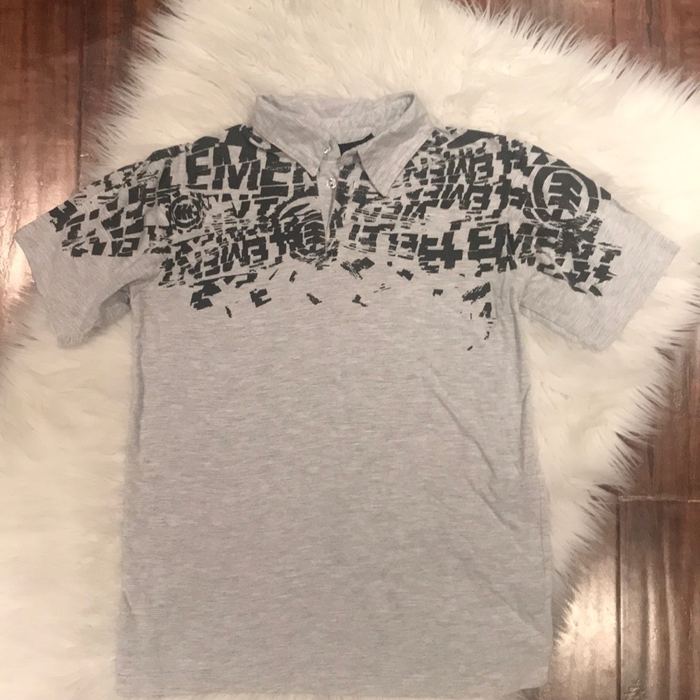 Polo gray tee for a boy